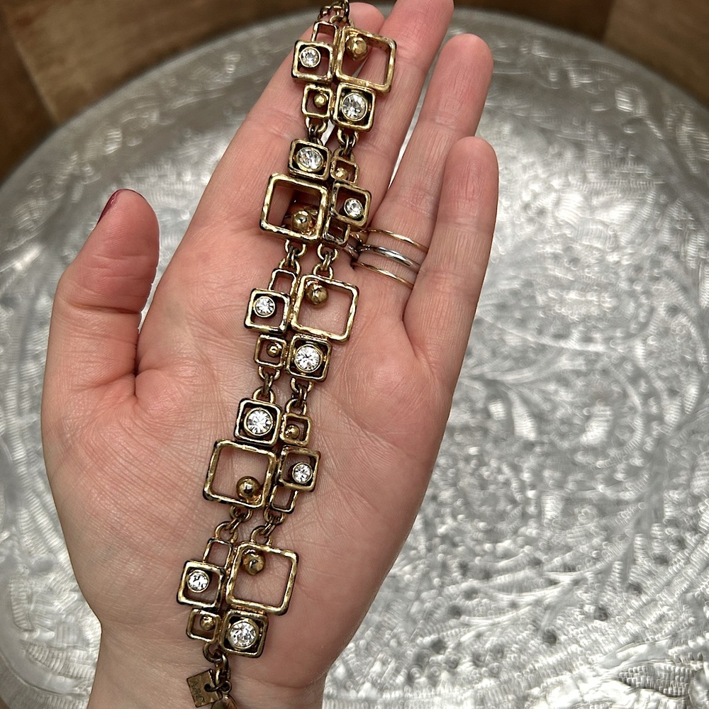 A&C Gold Tone Bracelet